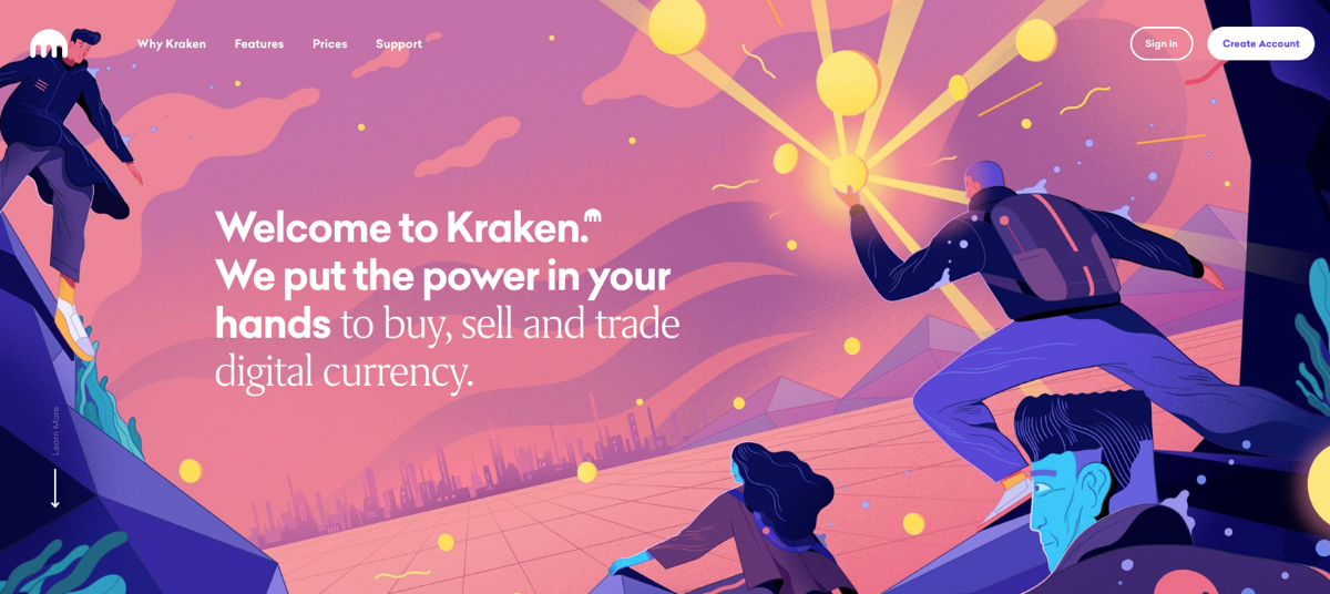 Kraken - Bitcoin & Cryptocurrency Exchange