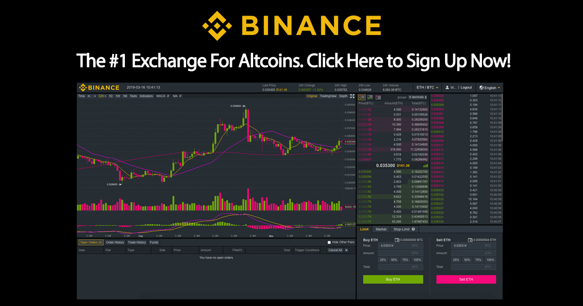 Binance - Best Cryptocurrency & Altcoin Exchange