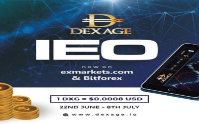 The Revolutionary Exchange – DEXAGE – Has Secured an IEO on BitForex and Exmarkets